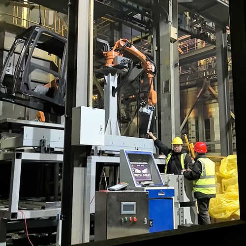 机器人清洗工作站